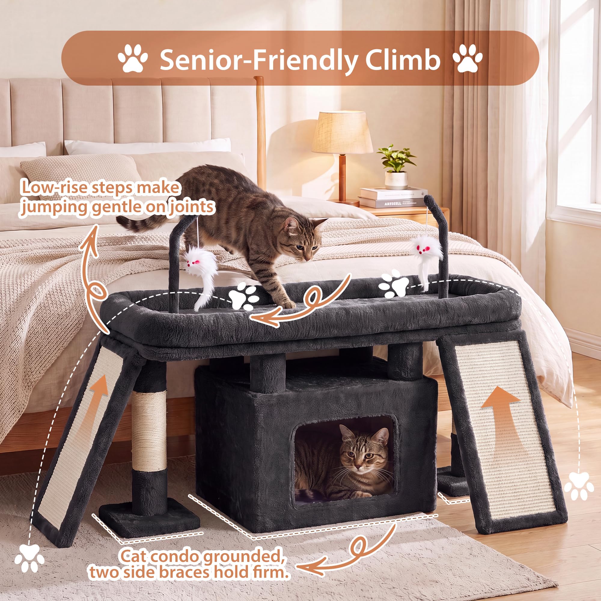 Heybly jouets suspendus en action stimulant jeu et exercice