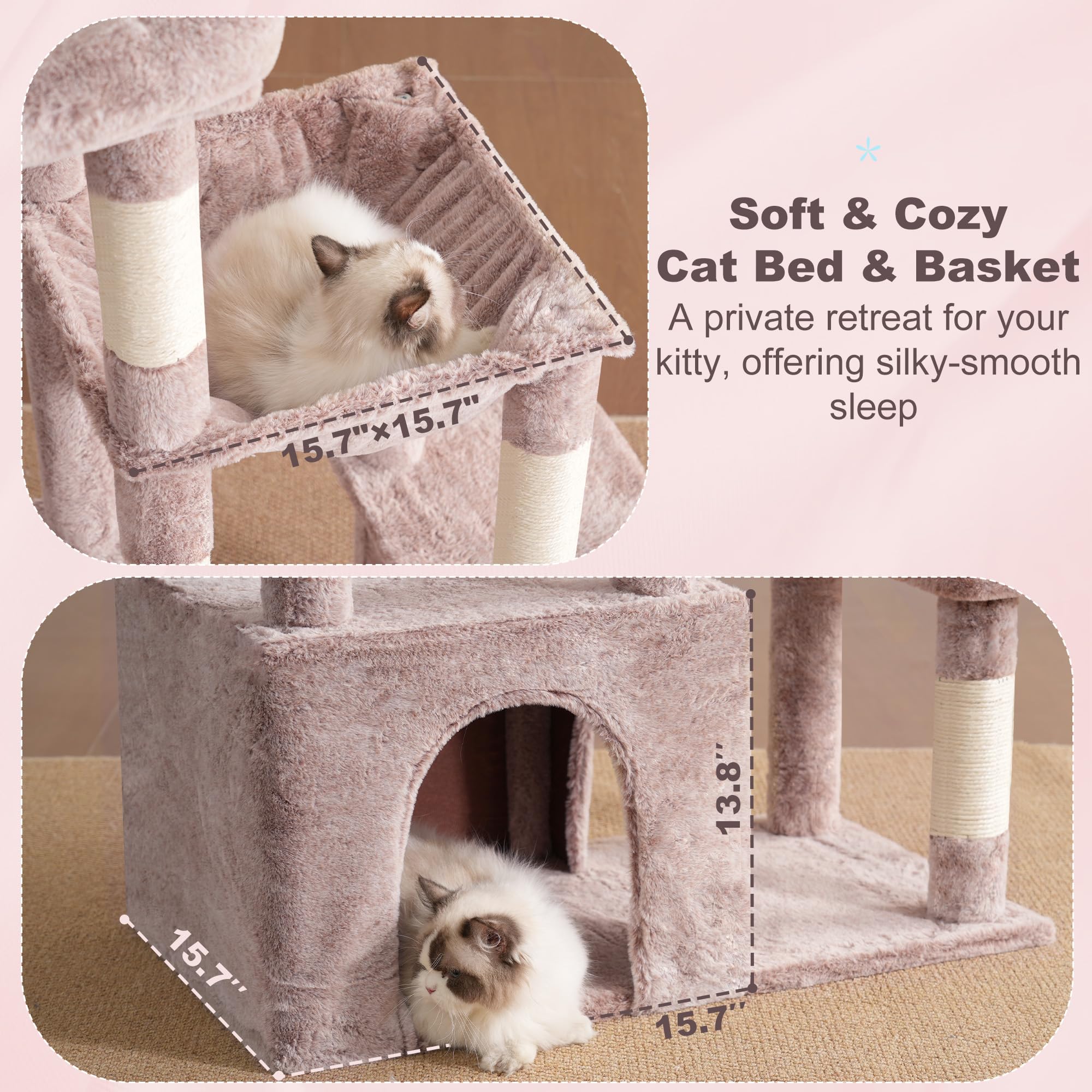 Heybly maisonnette intérieure cosy fournissant cachette sûre