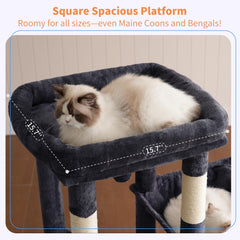 Heybly perchoir supérieur avec coussin amovible pour confort