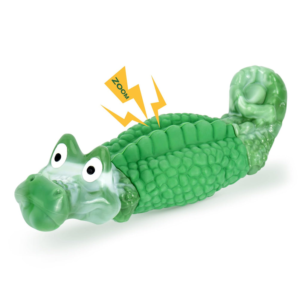 HGB jouet alligator face avant montrant forme et robustesse