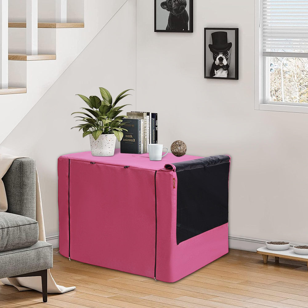 HiCaptain housse installée en intérieur créant un coin tranquille pour l'animal