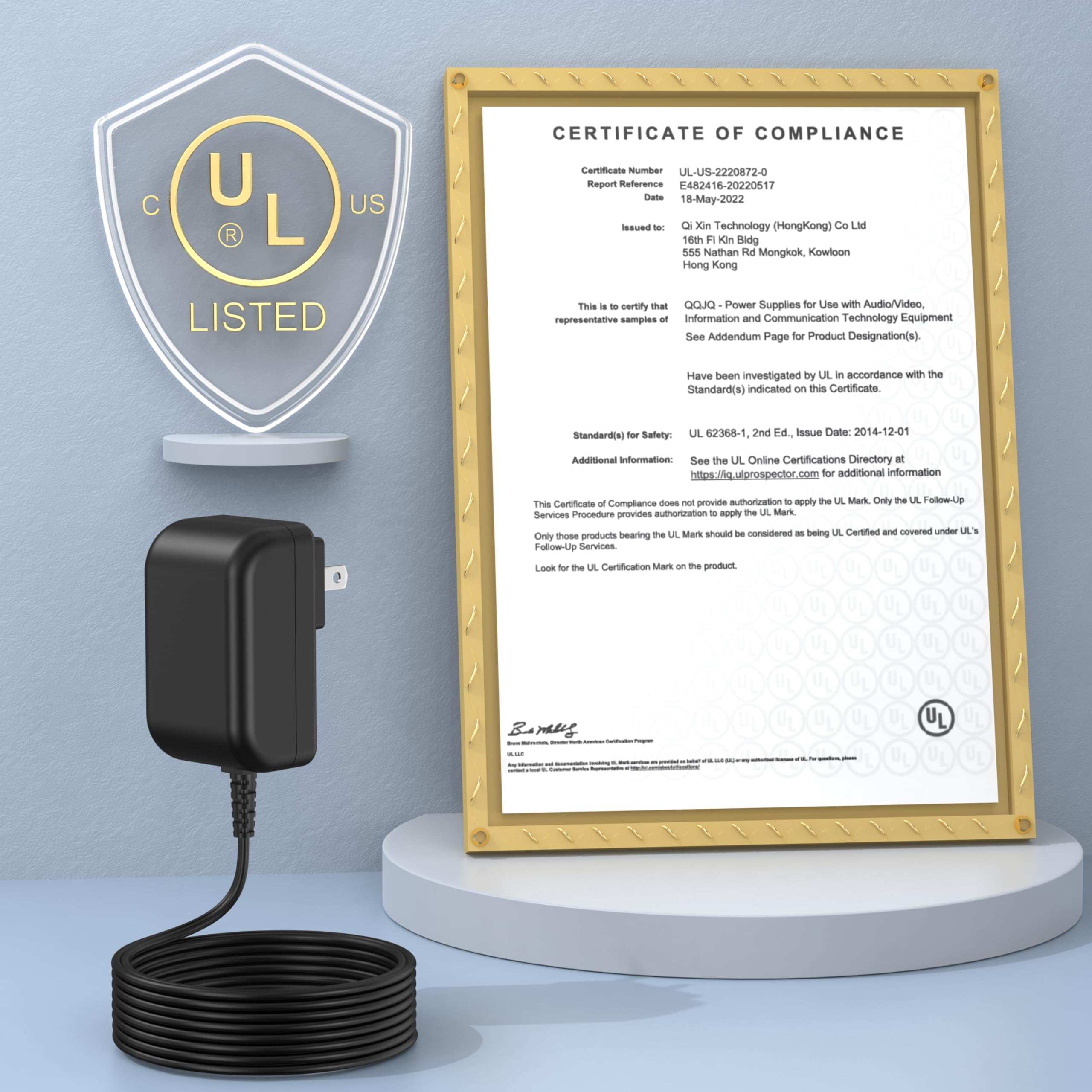 HIENADTOR emballage et contenu montrant accessoire prêt à l'emploi