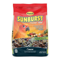 Gros plan Higgins Sunburst montrant textures variées pour stimulation alimentaire