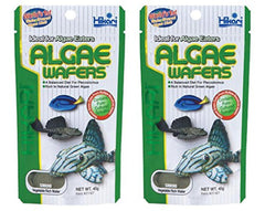 Hikari emballage des Algae Wafers montrant le produit, facilite un apport végétal complet