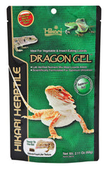 Hikari DragonGel emballage frontal montrant le pot pratique et l'information produit