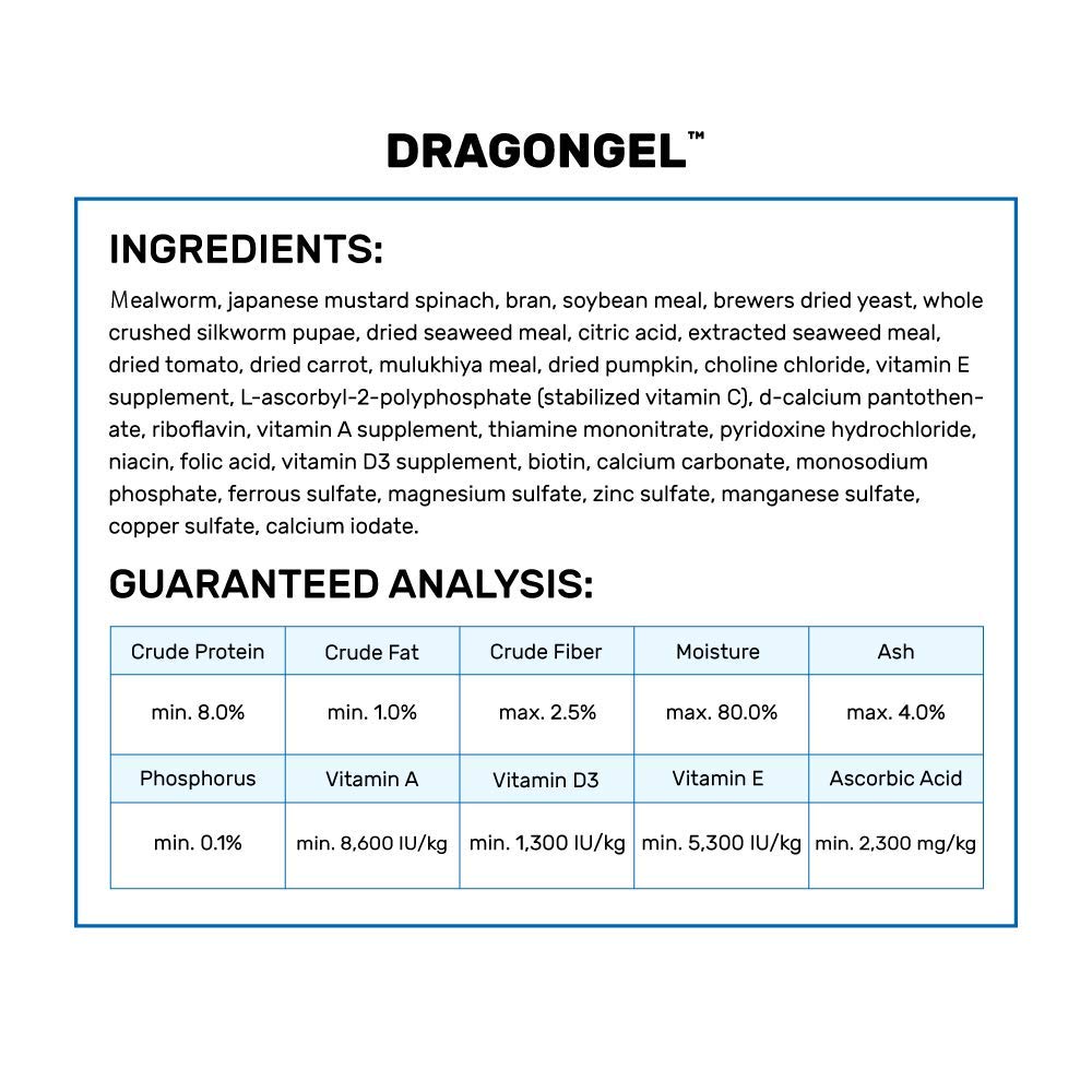 Hikari DragonGel gros plan de la texture onctueuse illustrant appétence et facilité