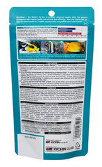 Hikari granules gros plan illustrant la texture et facilité d'ingestion