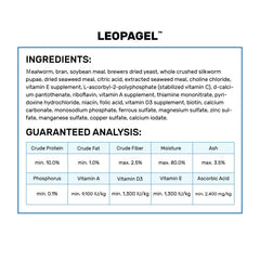 Hikari LeopaGel texture de la pâte visible pour appétence et consistance