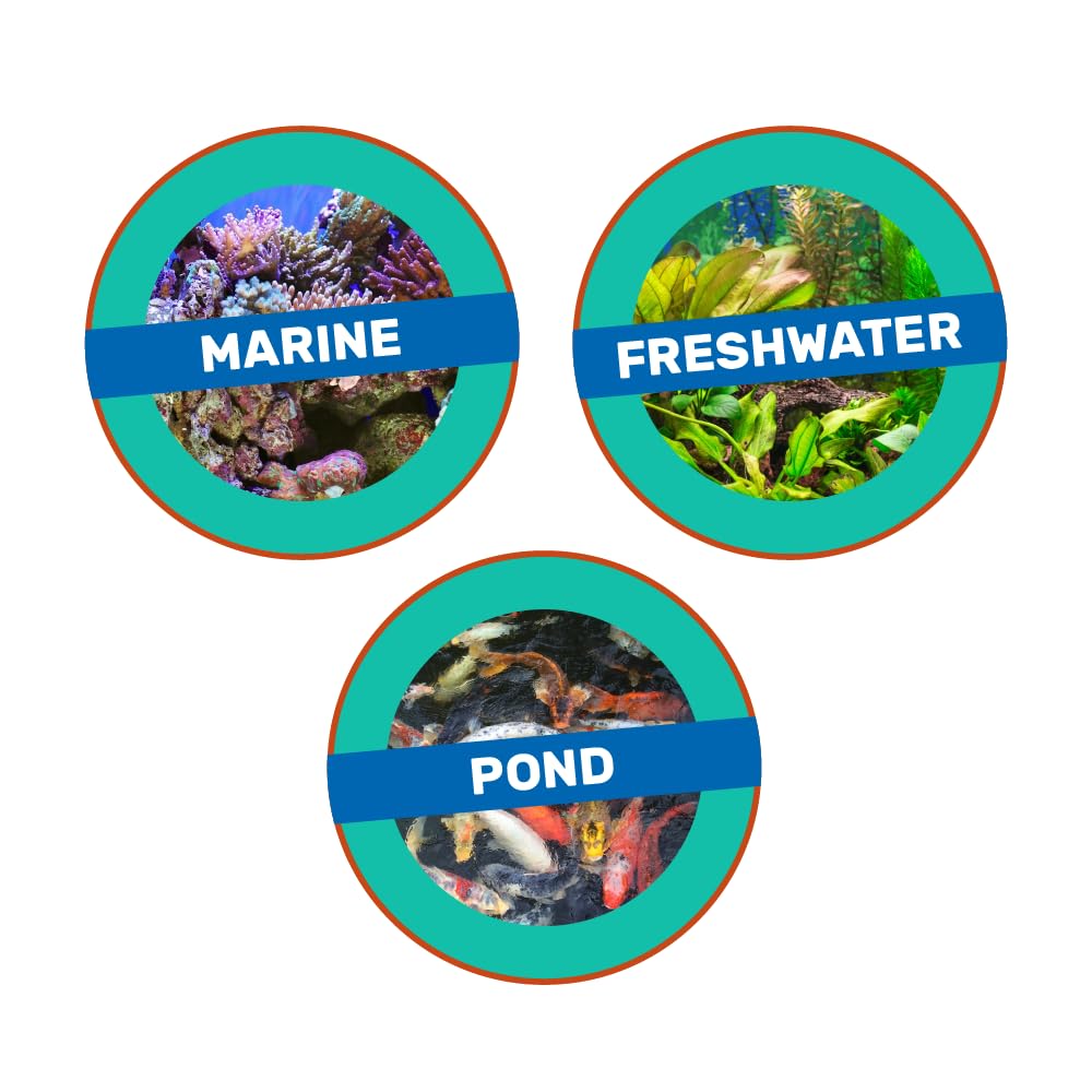 Hikari Prazipro en utilisation dans aquarium montrant dispersion et effet ciblé
