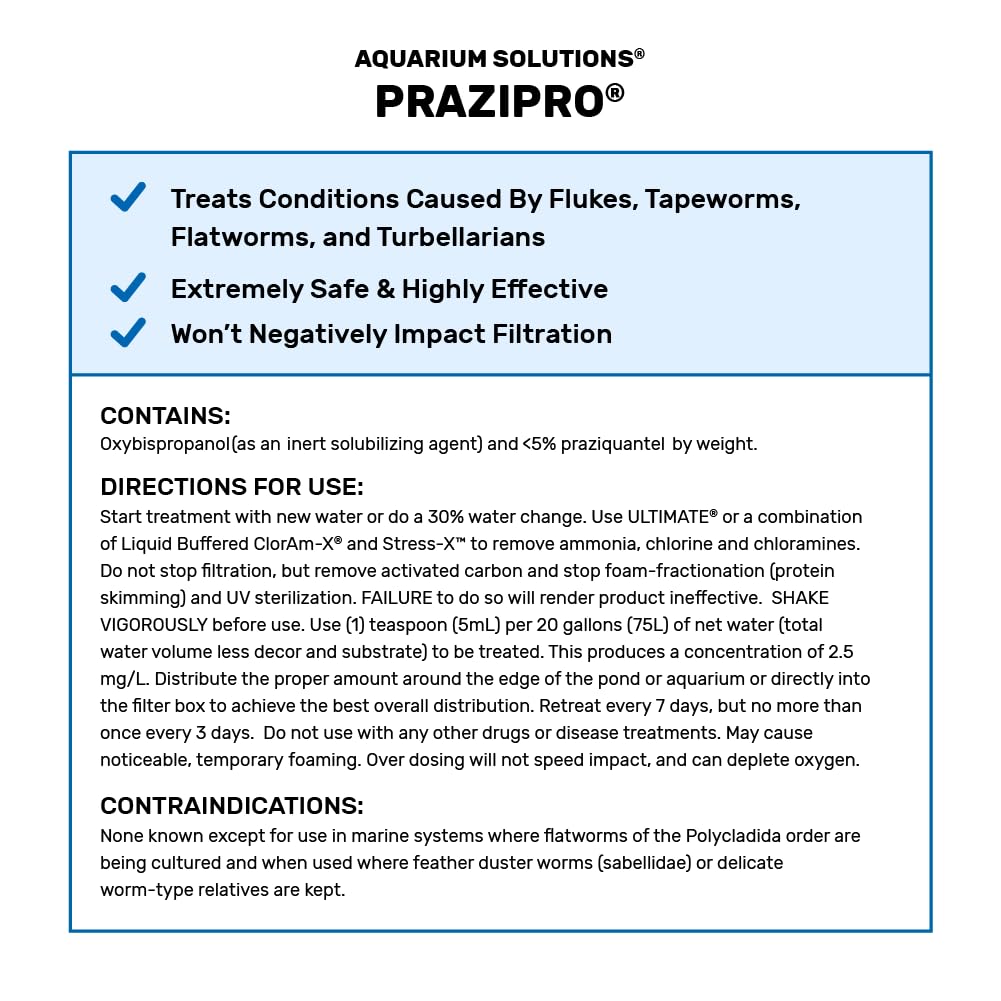 Hikari Prazipro gros plan sur le flacon illustrant la formulation facile à doser