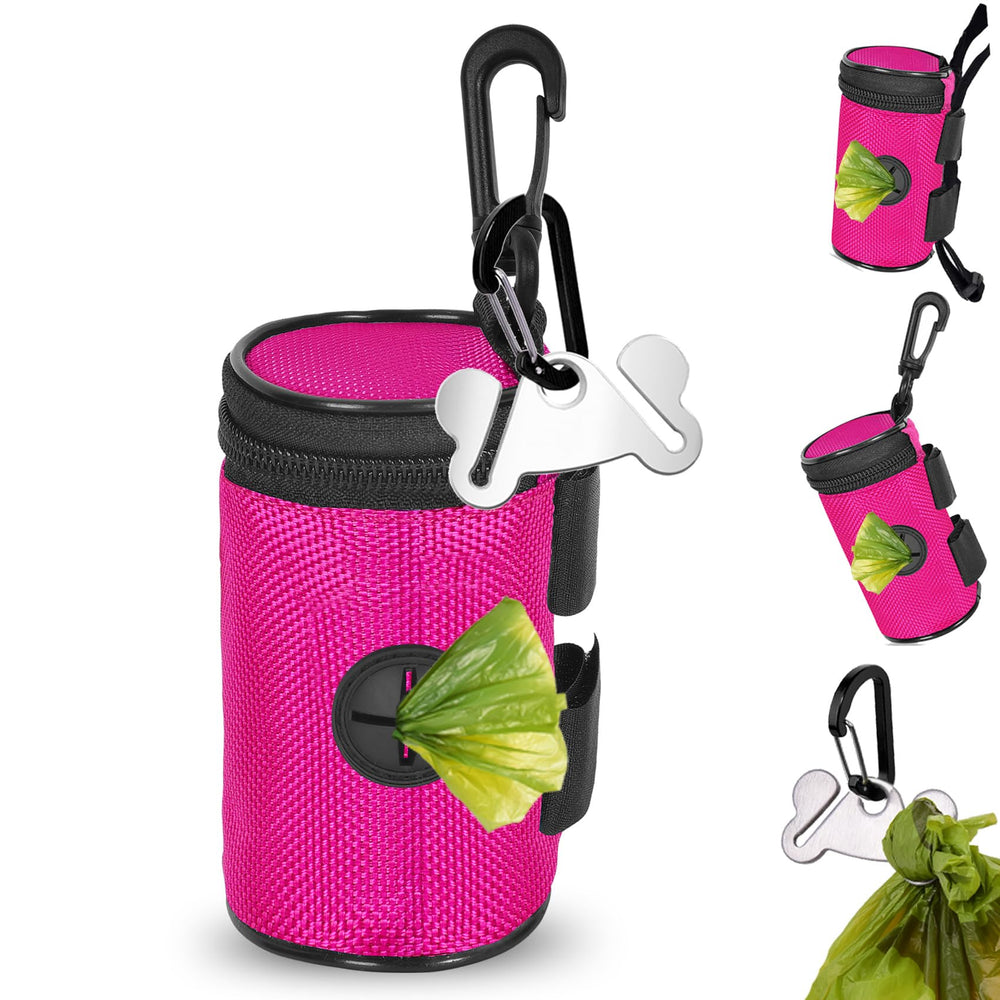 Hilihali distributeur face avant rose montrant rangement pratique