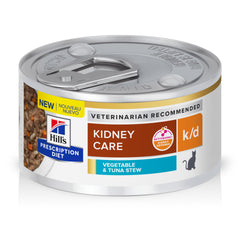 Hill's Prescription Diet conserve face avant montrant la recette apaisante