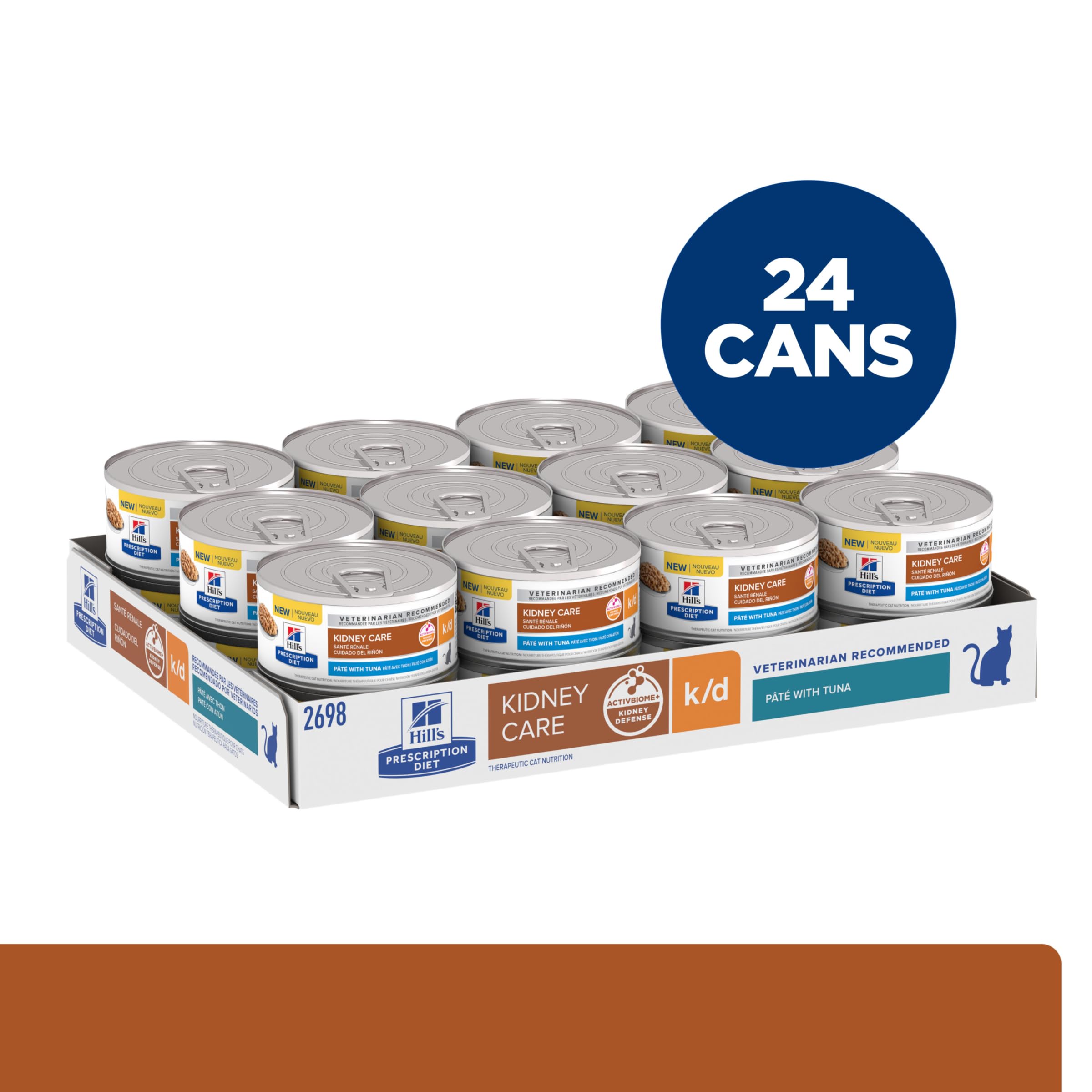 HILL'S PRESCRIPTION DIET portion servie dans une assiette pour contrôle des rations