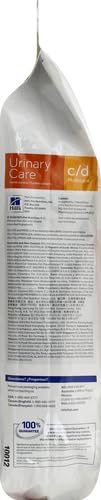 Hill's Prescription Diet c/d Multicare bol rempli montrant portion recommandée et contrôle des rations
