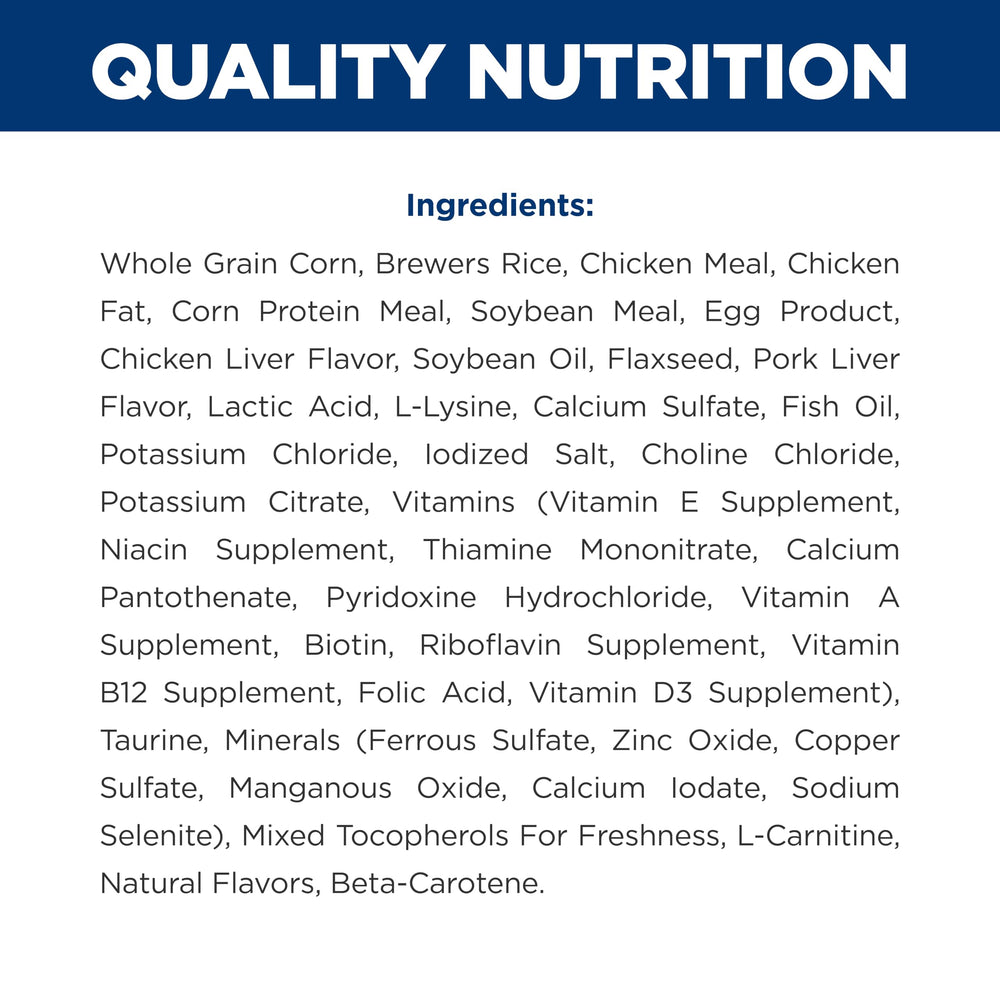 Hill's Prescription Diet c/d Multicare chien consommant la nourriture montrant acceptation et plaisir
