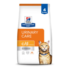 Hill's c/d Multicare emballage avant montrant formule vétérinaire bénéfice santé urinaire
