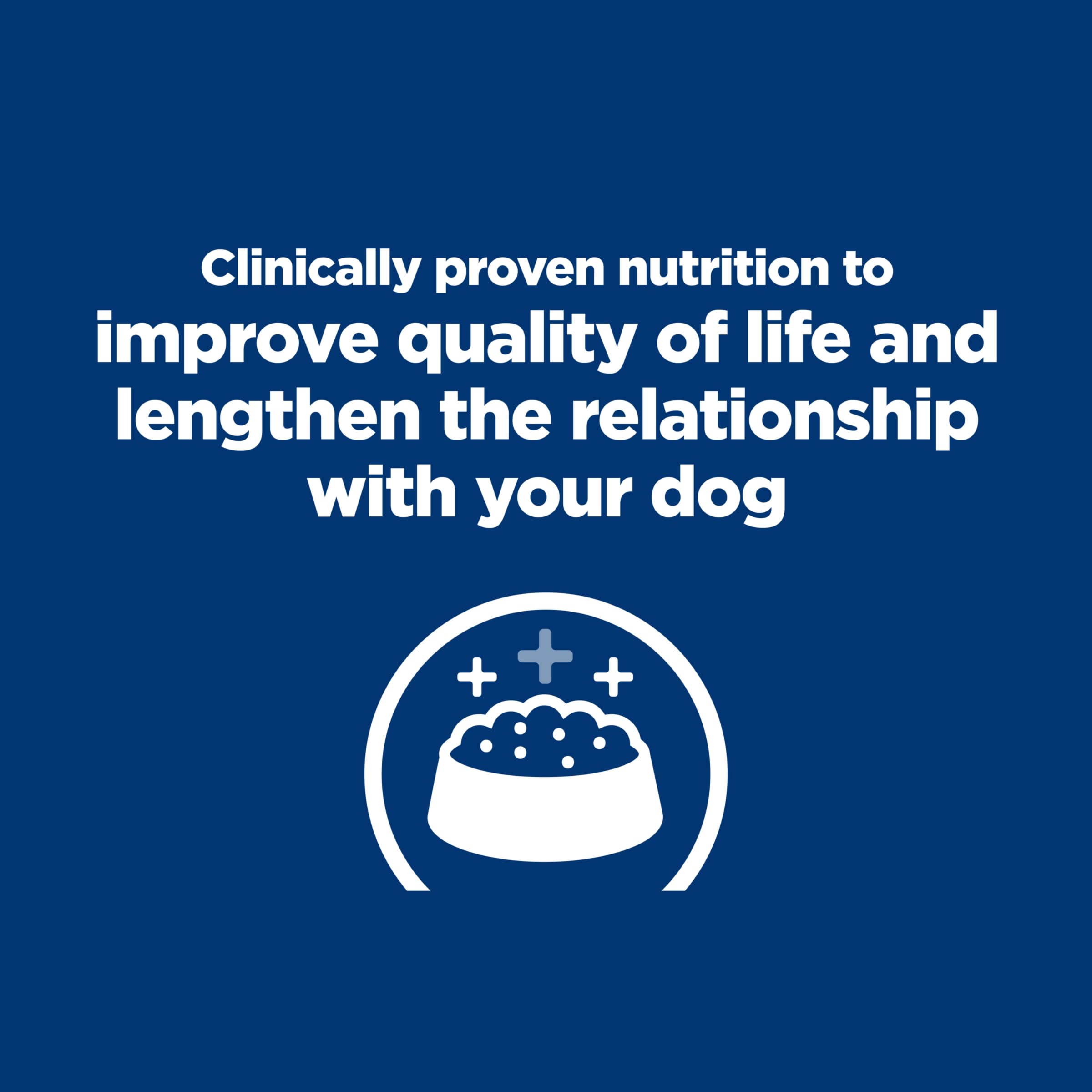 HILL'S PRESCRIPTION DIET texture des croquettes favorisant la prise alimentaire