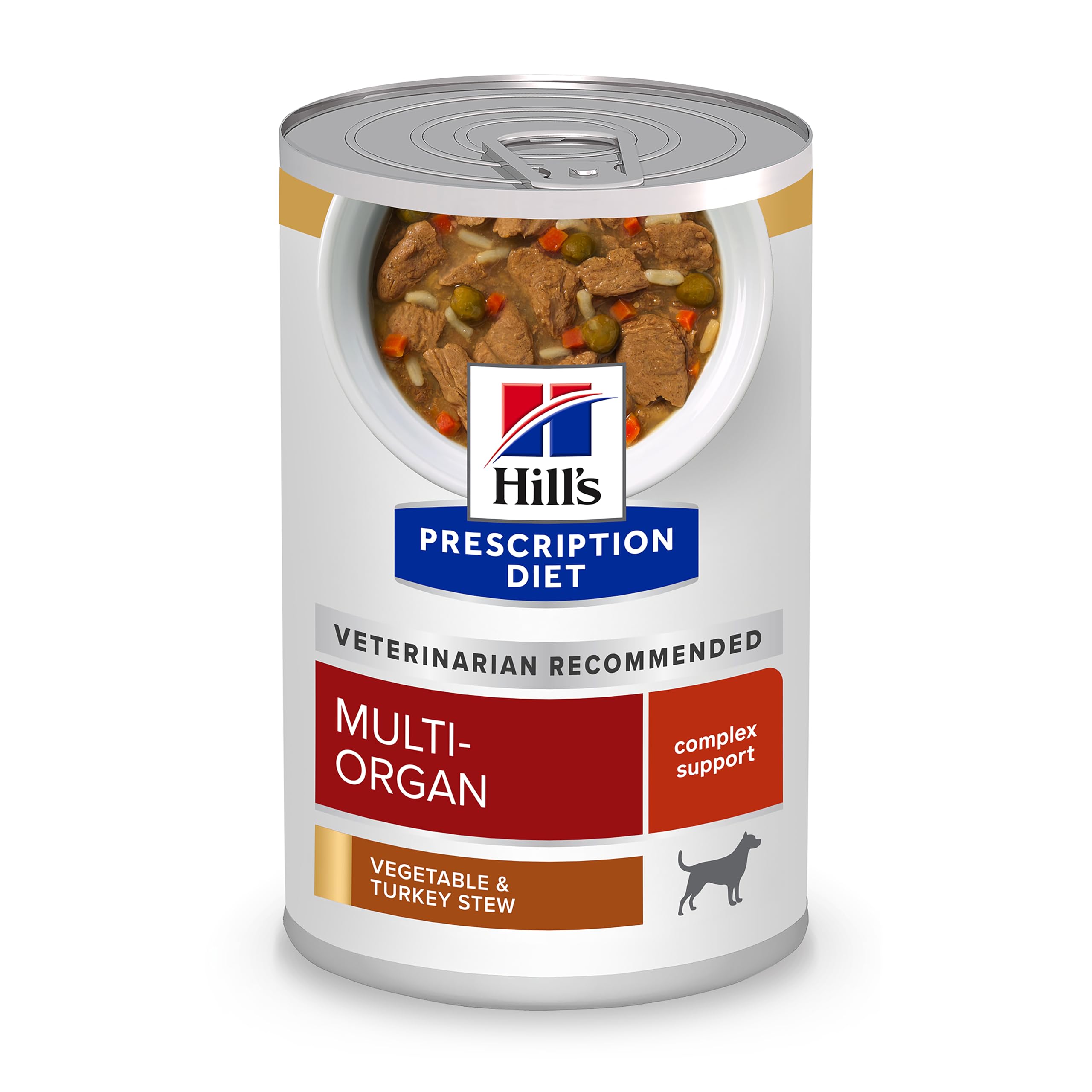 Hill's Prescription Diet paquet face montrant l'emballage et le bénéfice nutritionnel