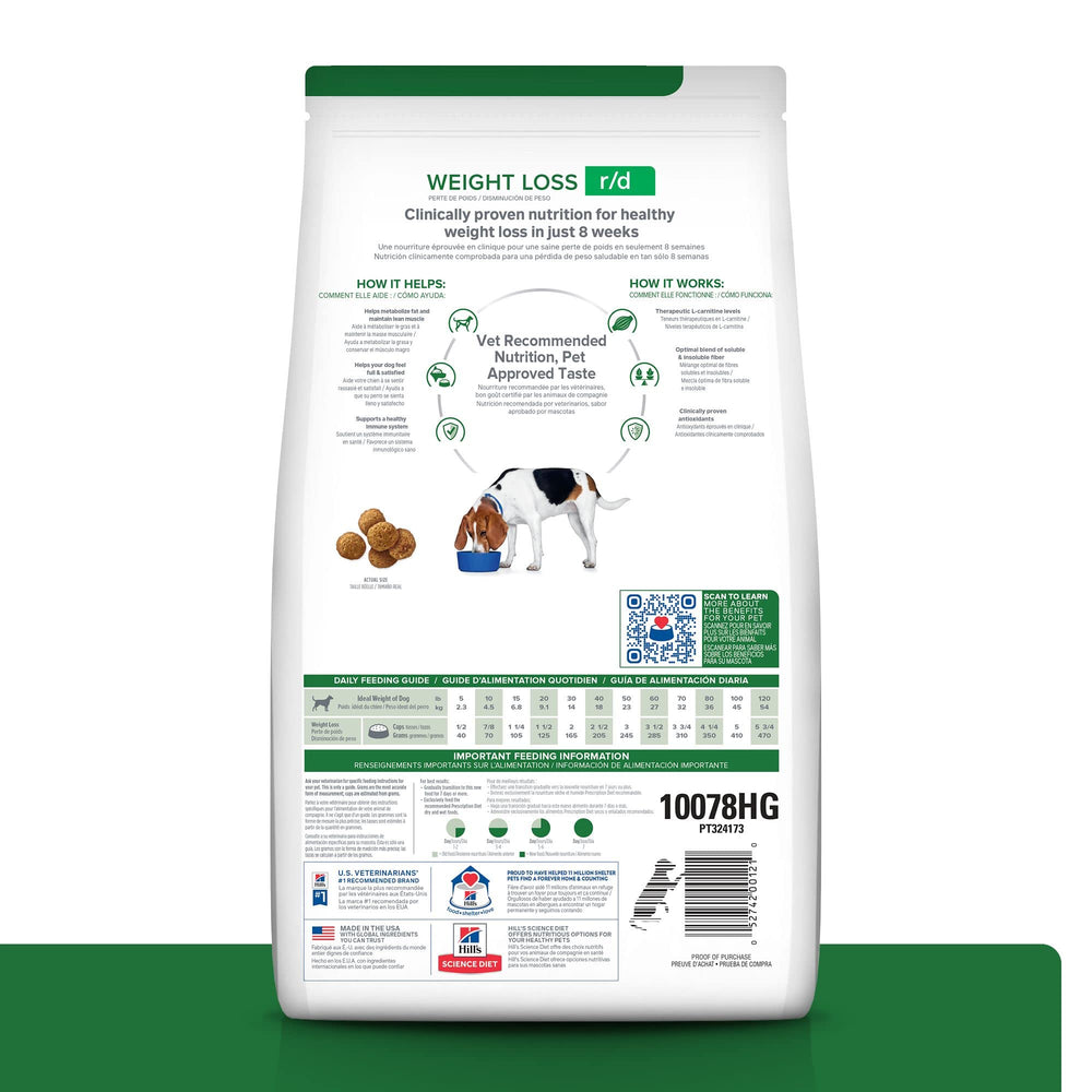 HILL'S PRESCRIPTION DIET gros plan des croquettes, appétence et formulation adaptée