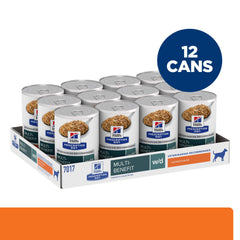 HILL'S PRESCRIPTION DIET texture cuvée illustrant fibres pour satiété et transit