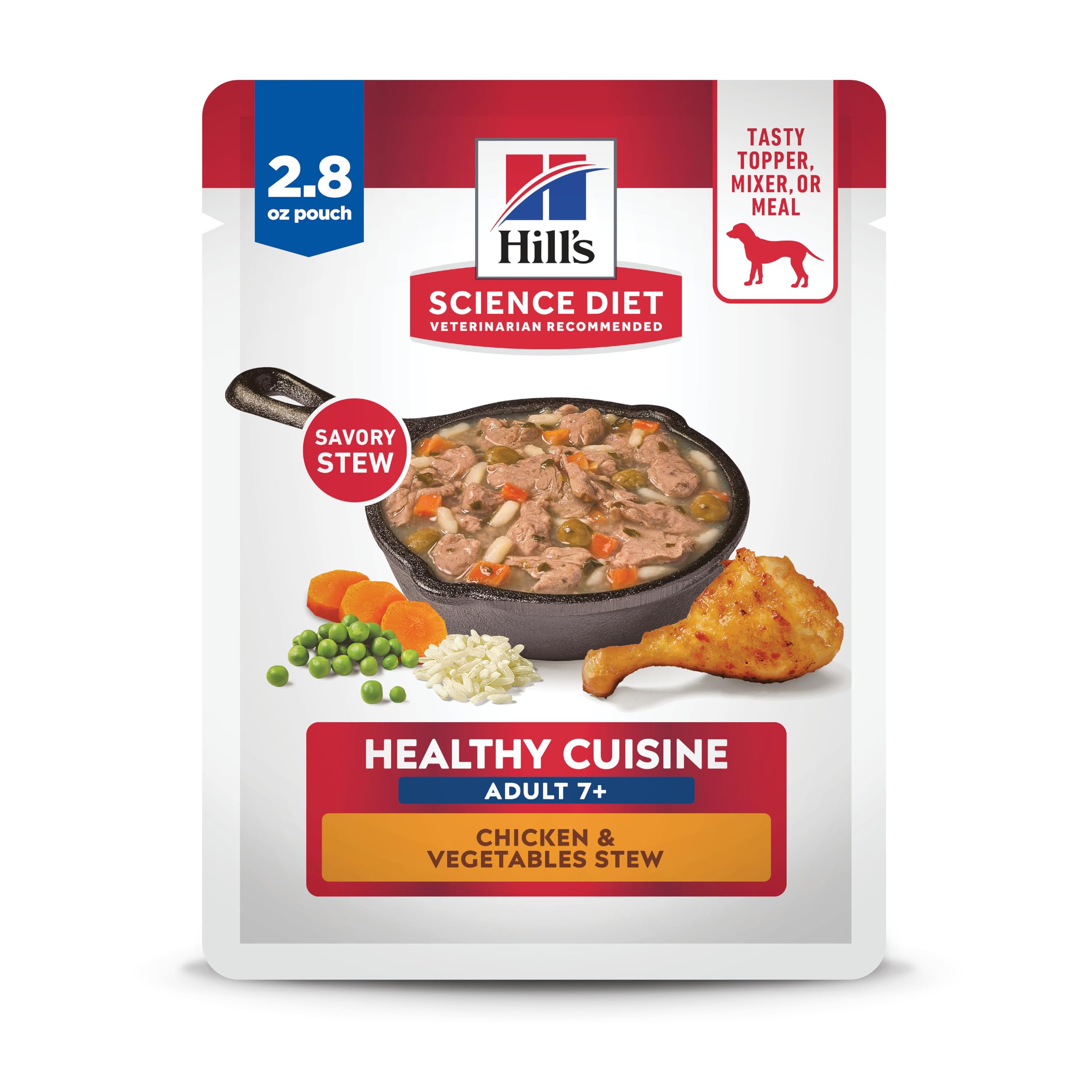 Hill's Science Diet ouverture du packaging montrant la boîte et avantage praticité