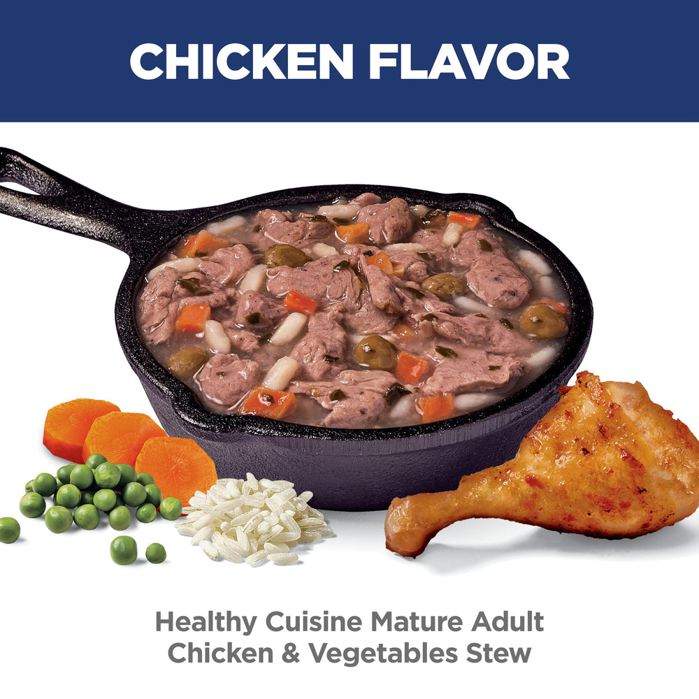 Hill's Science Diet morceaux de poulet réel illustrant protéine de qualité