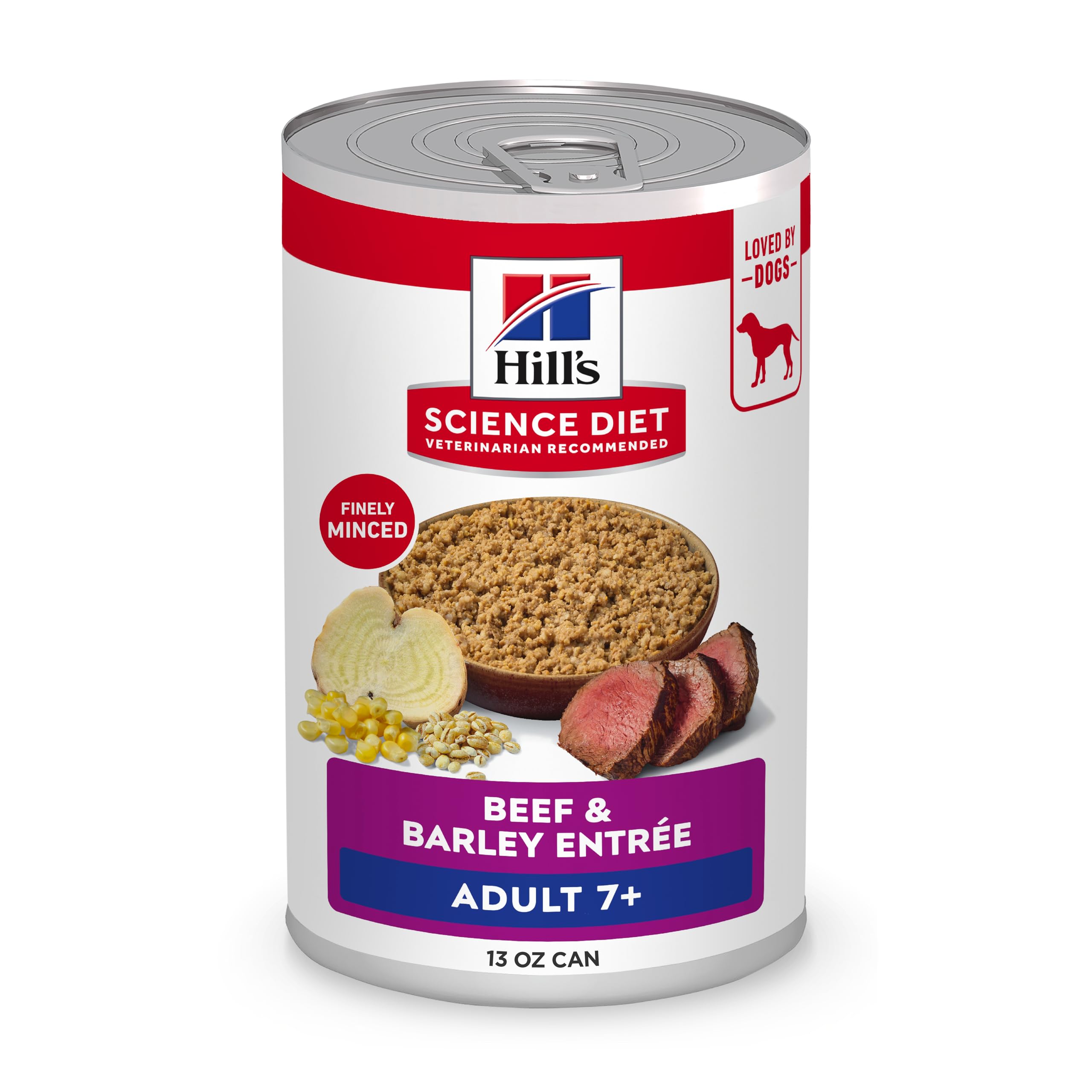 Hill's Science Diet boîte face montrant l'étiquette claire et bénéfice nutritionnel