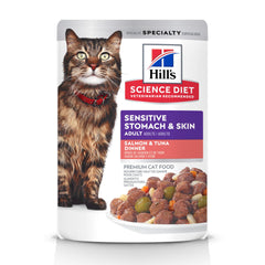 Hill's Science Diet boîte face montrant l'emballage et informations nutritionnelles