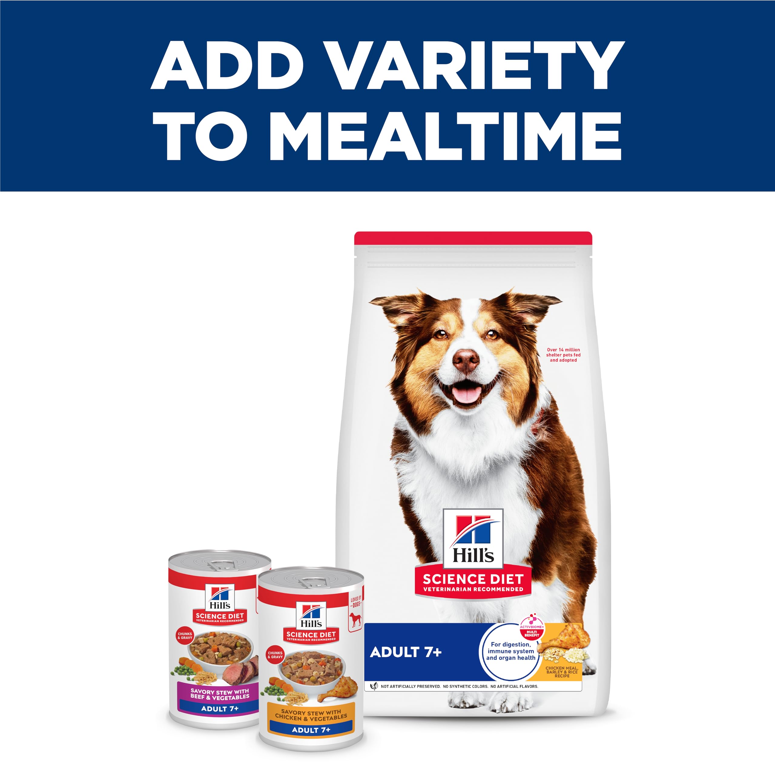 Hill's Science Diet bol versus main pour comparaison de portion