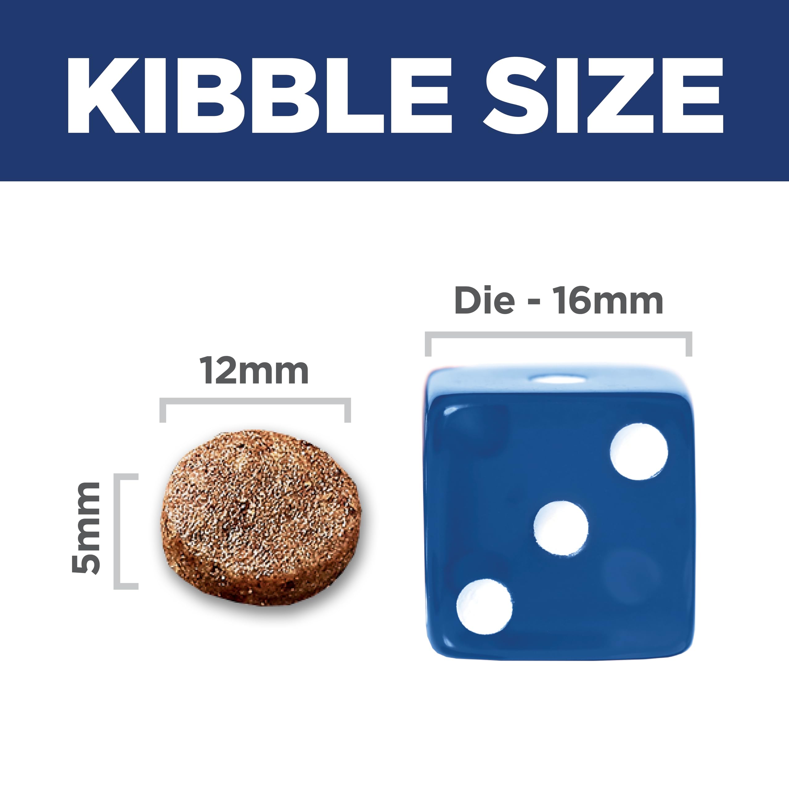 Hill's Science Diet comparaison taille des croquettes pour alimentation adaptée
