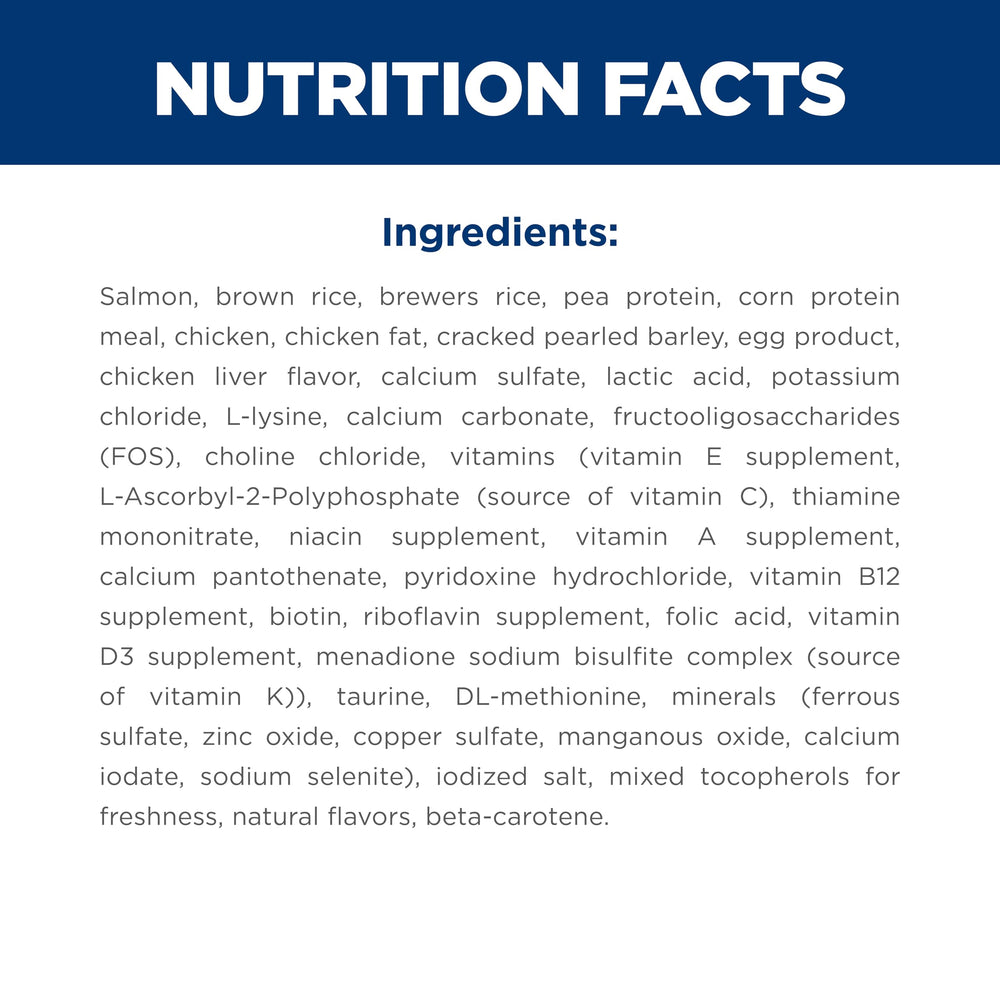 Hill's Science Diet comparaison taille croquette pour portion adaptée et mastication aisée