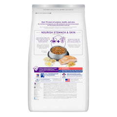 Hill's Science Diet gros plan croquettes illustrant texture facile à mâcher et absorption optimale