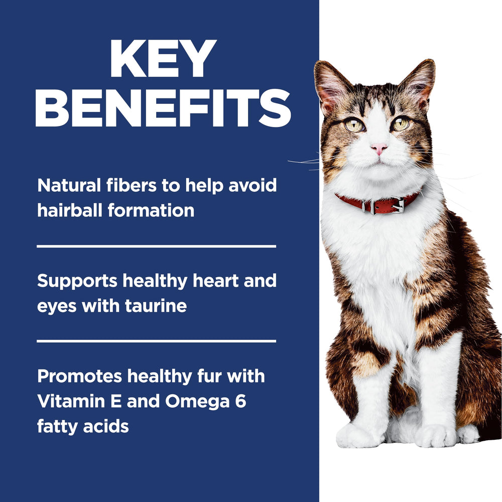Hill's Science Diet gros plan étiquette, informations claires et nutriments essentiels