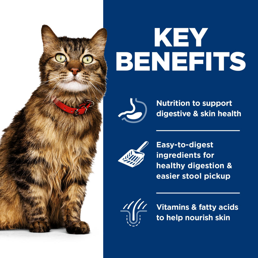Hill's Science Diet gros plan ingrédients naturels illustrant qualité nutritionnelle