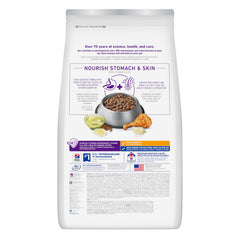 Hill's Science Diet gros plan croquettes montrant texture et digestibilité