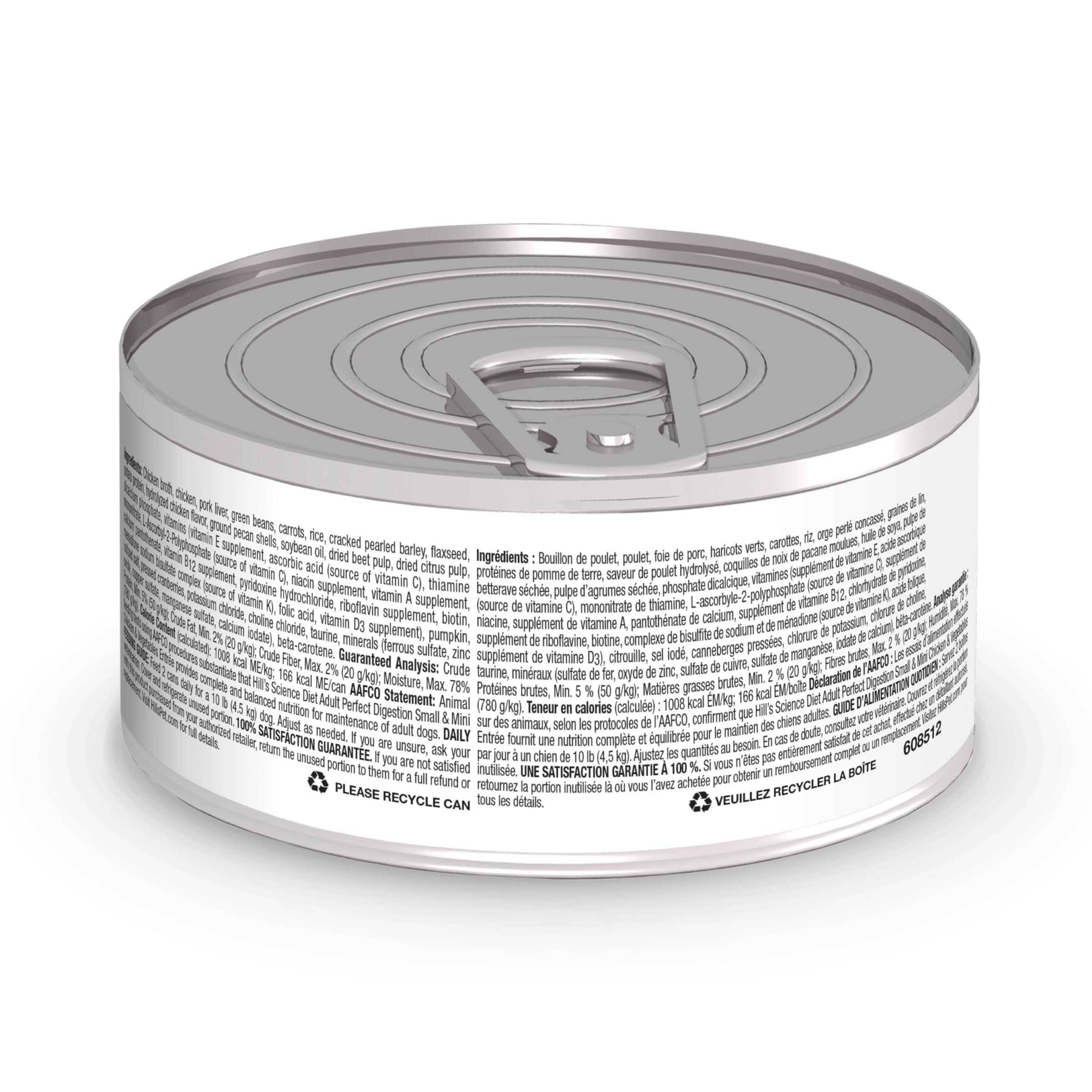Hill's Science Diet texture close‑up de la pâtée pour digestibilité améliorée