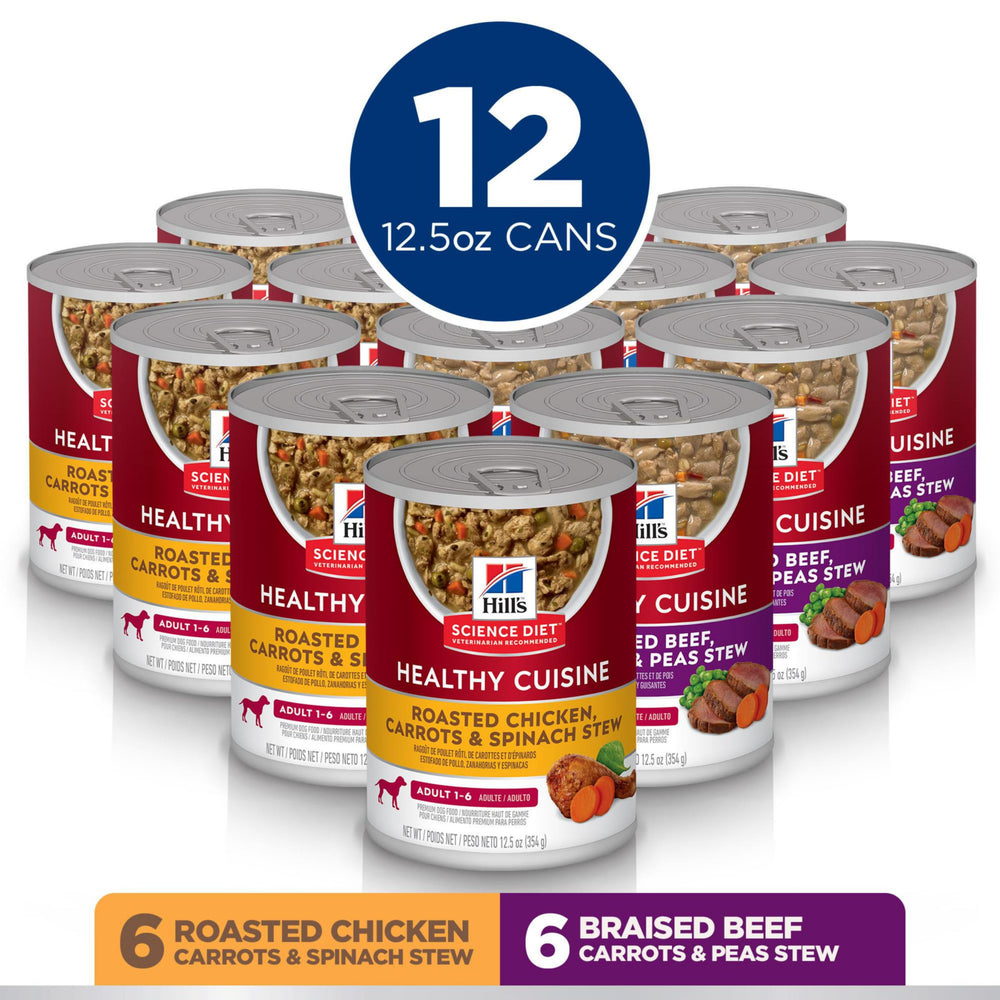 Hill's Science Diet gros plan sur la texture et la sauce, favorise acceptation et digestion