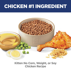 Hill's Science Diet ingrédients naturels montrés pour une alimentation saine