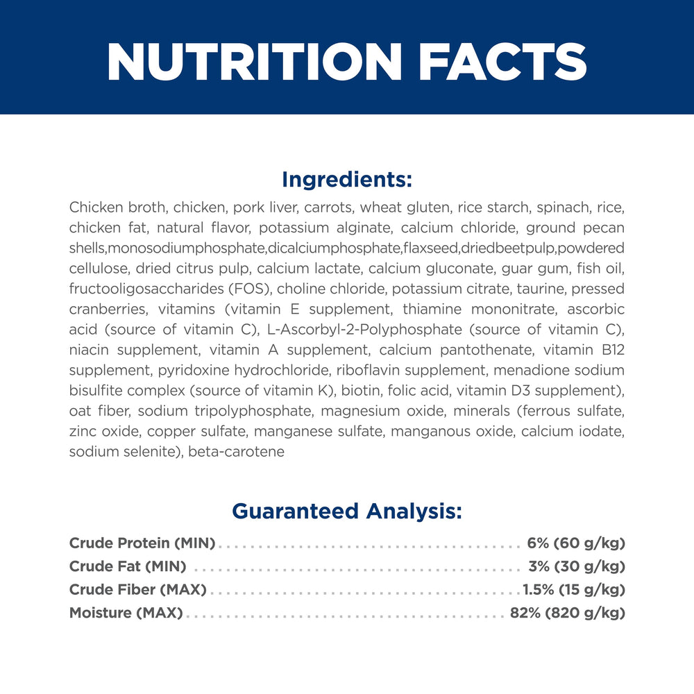 Hill's Science Diet ingrédients naturels présentés, transparence sur la recette