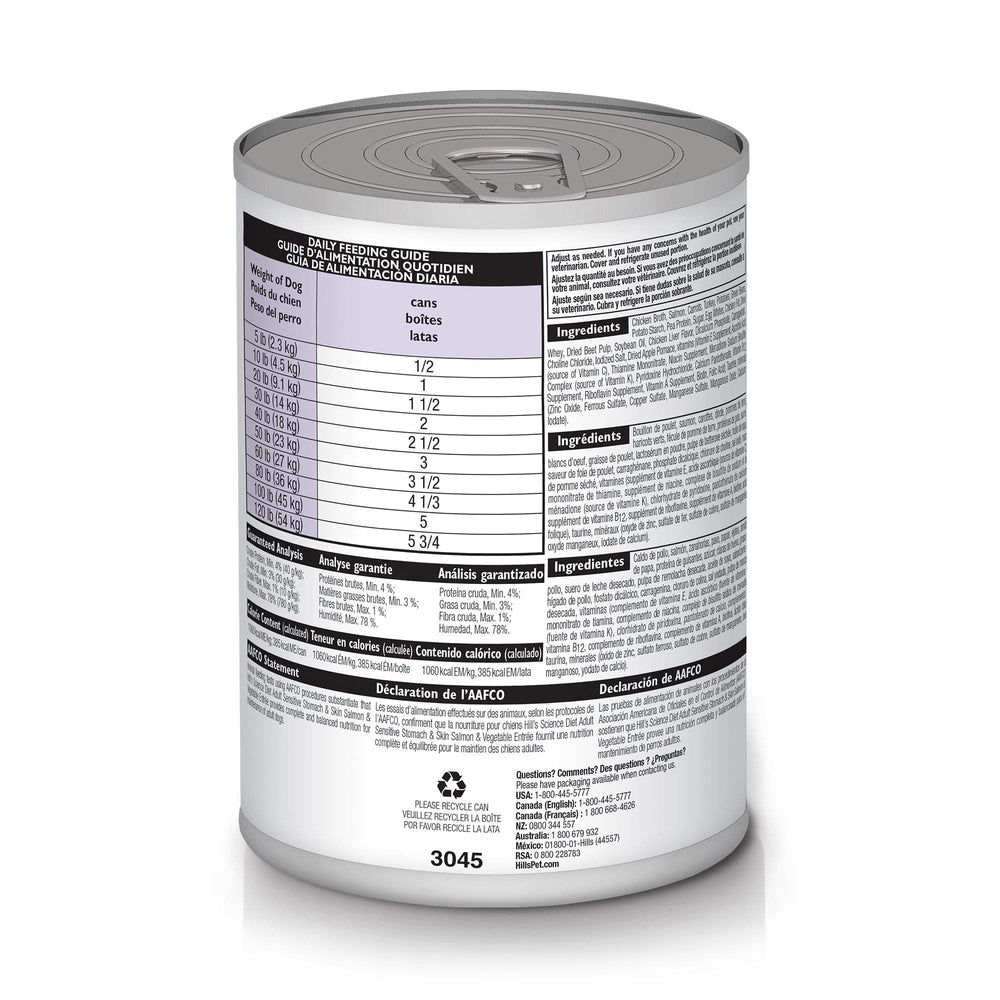 Hill's Science Diet gros plan sur la texture humide bénéfice digestibilité