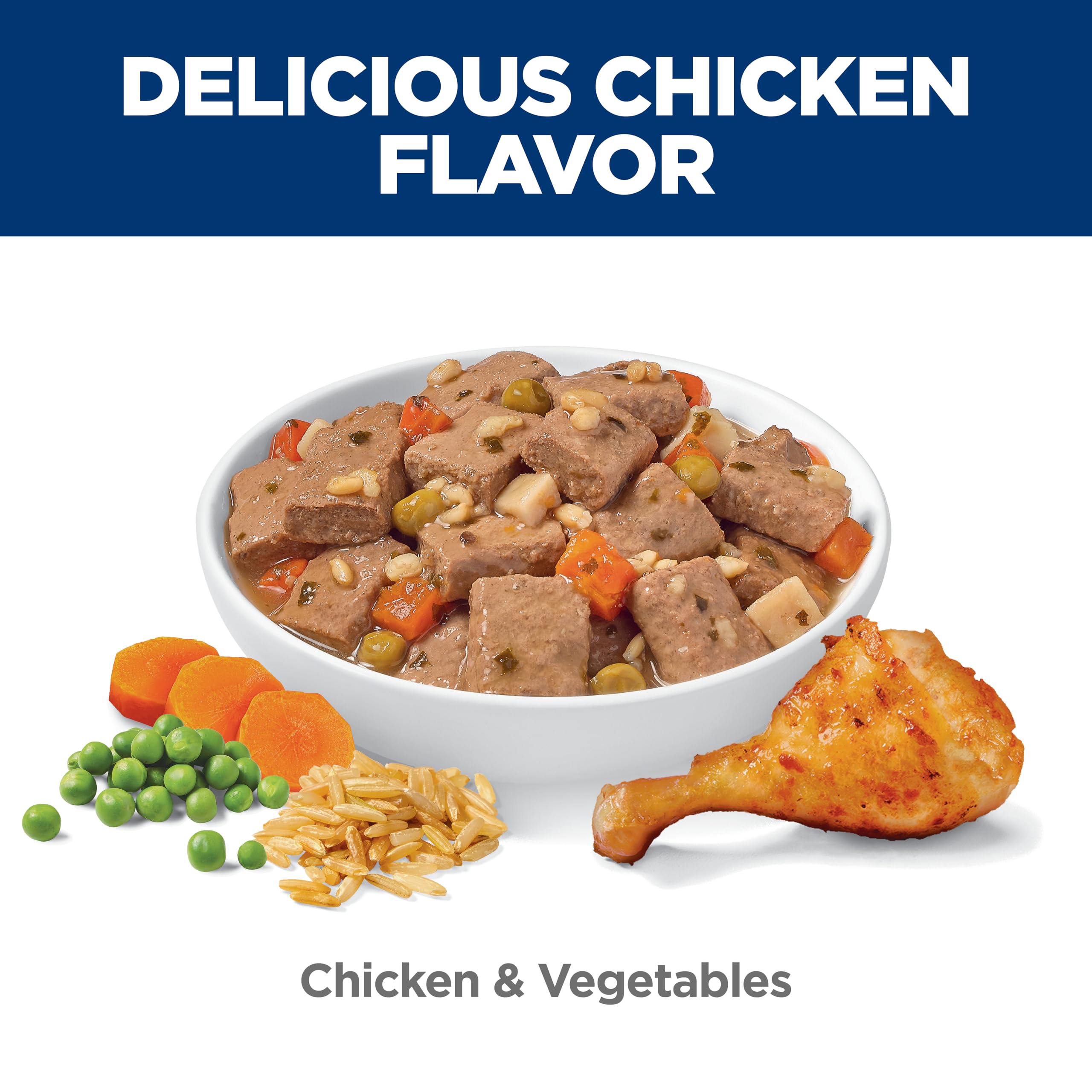Hill's Science Diet poulet et légumes ingrédients naturels pour croissance