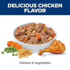 Hill's Science Diet poulet et légumes ingrédients naturels pour croissance