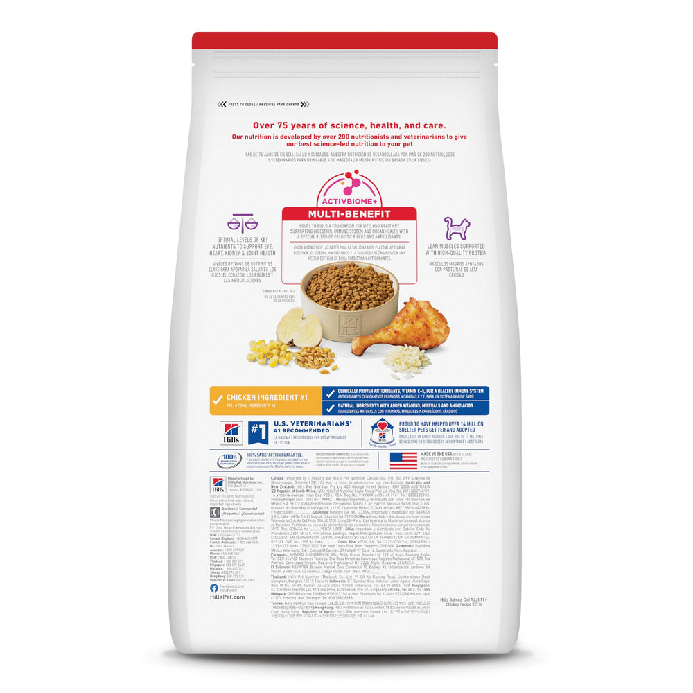 Hill's Science Diet gros-plan des croquettes pour appétit et digestion optimisés