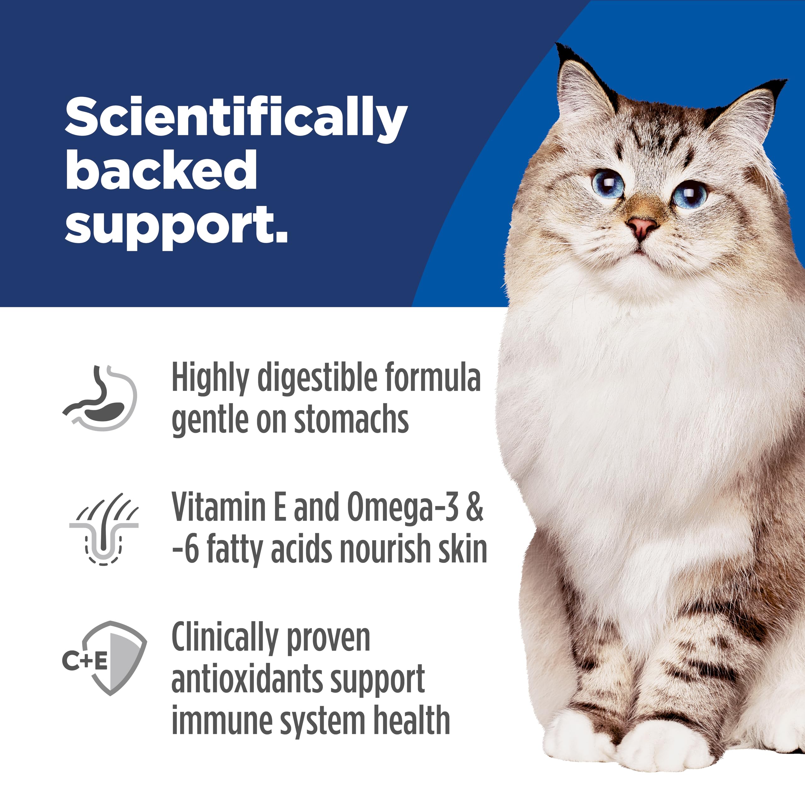 Hill's Science Diet tableau nutritionnel lisible pour 29 nutriments essentiels