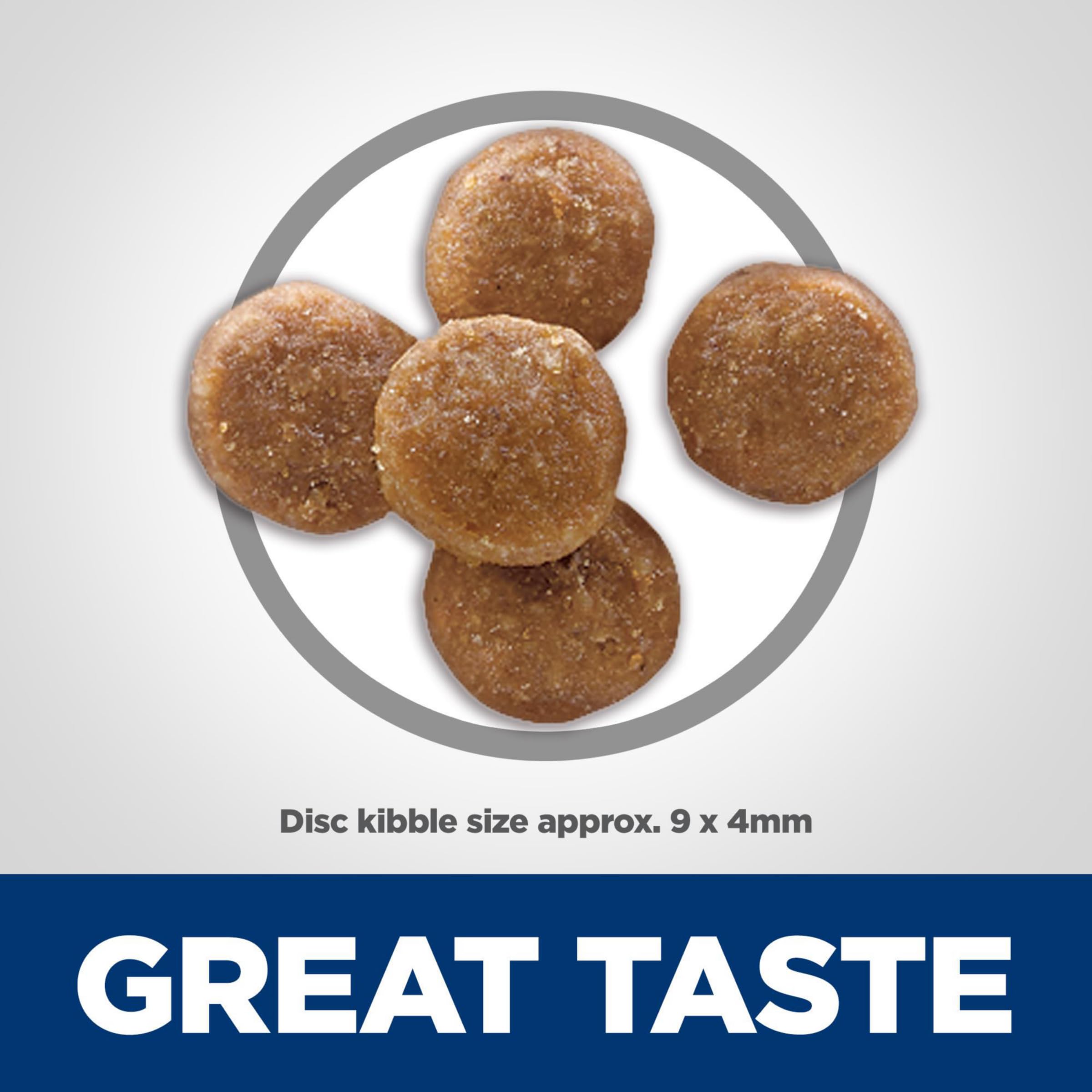 Hill's Science Diet comparaison de taille des croquettes pratique