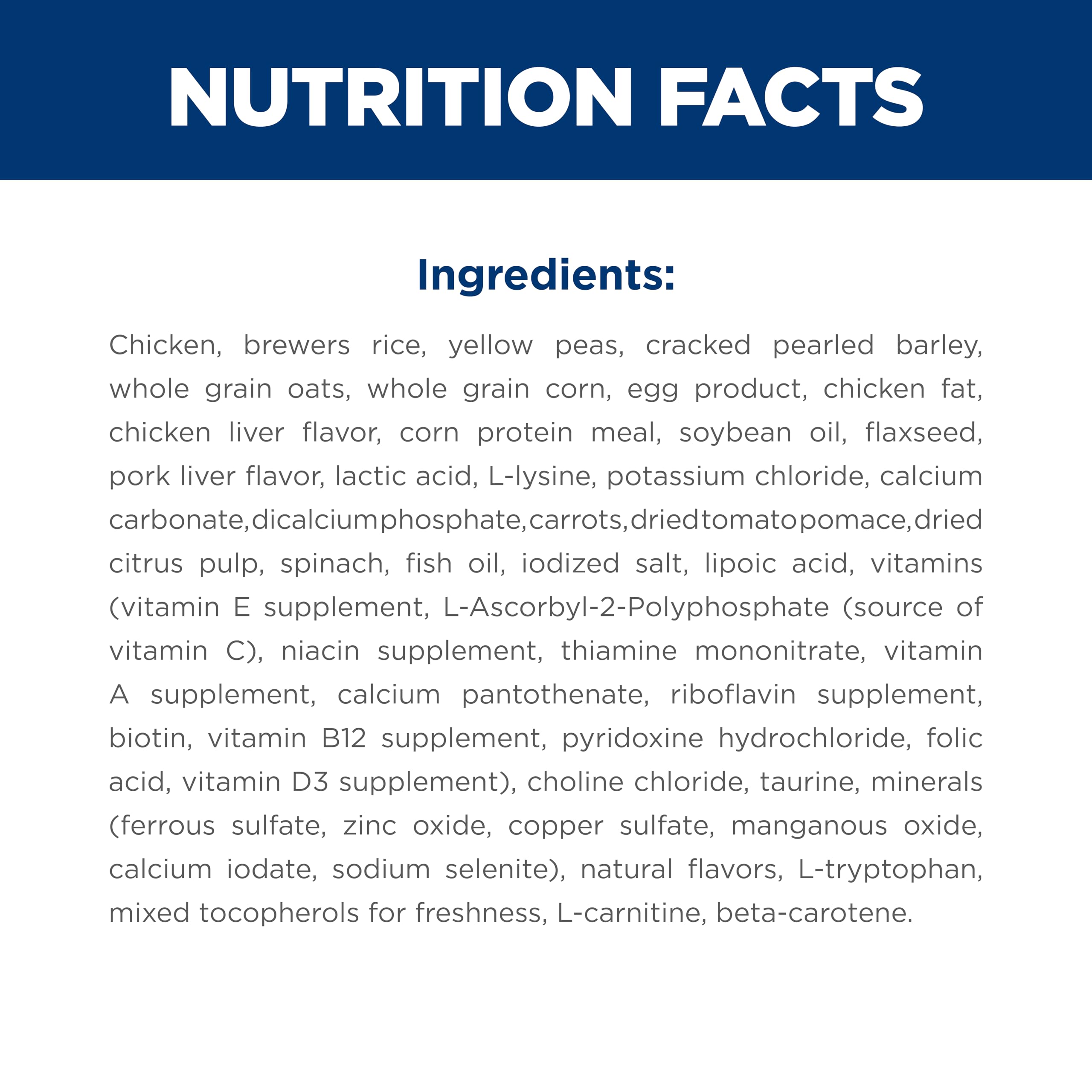 Hill's Science Diet détail de la texture suggérant appétence et croquant