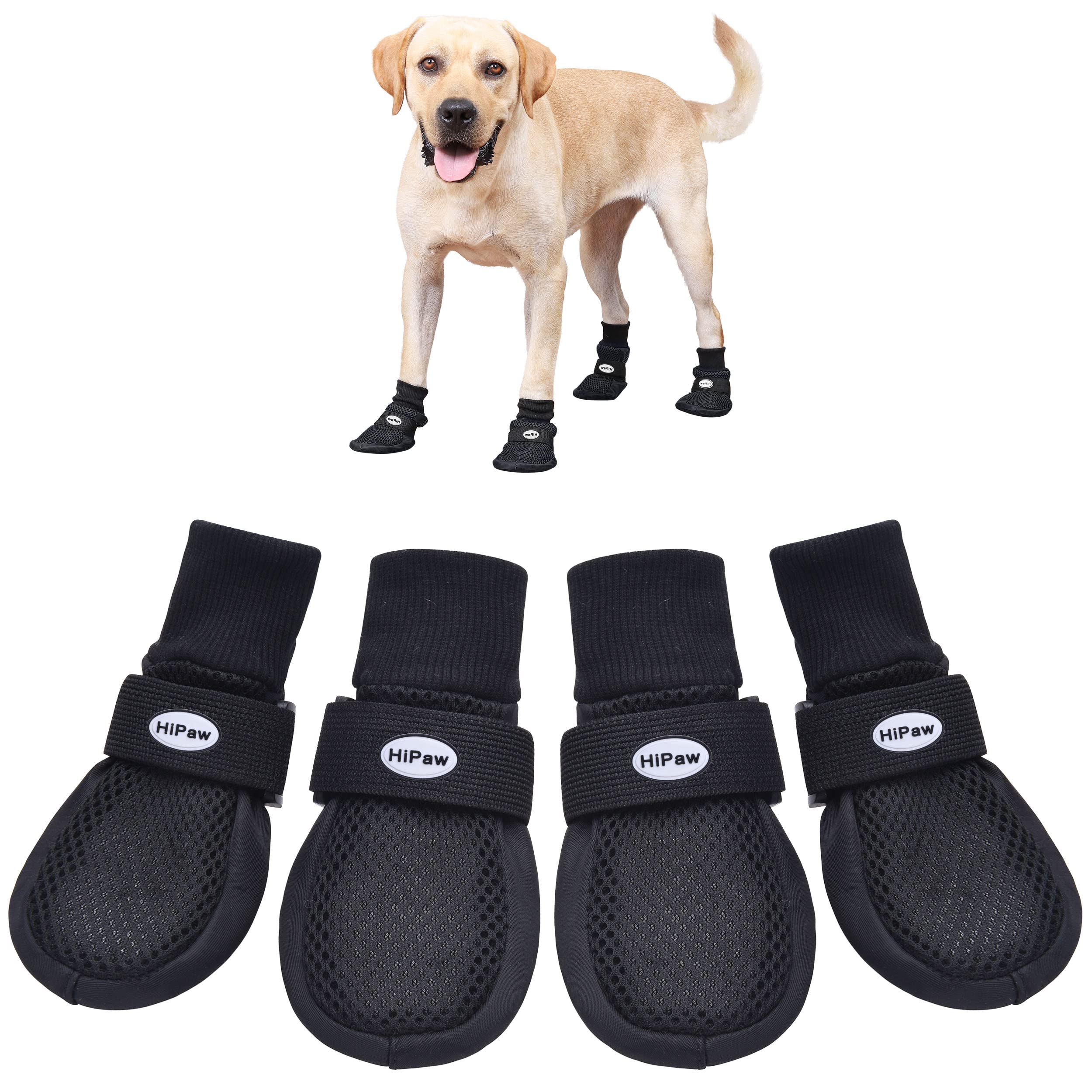 HiPaw bottines face avant montrant protection complète des pattes