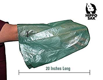 Hippo Sak ouverture large facilitant le ramassage sans renversement