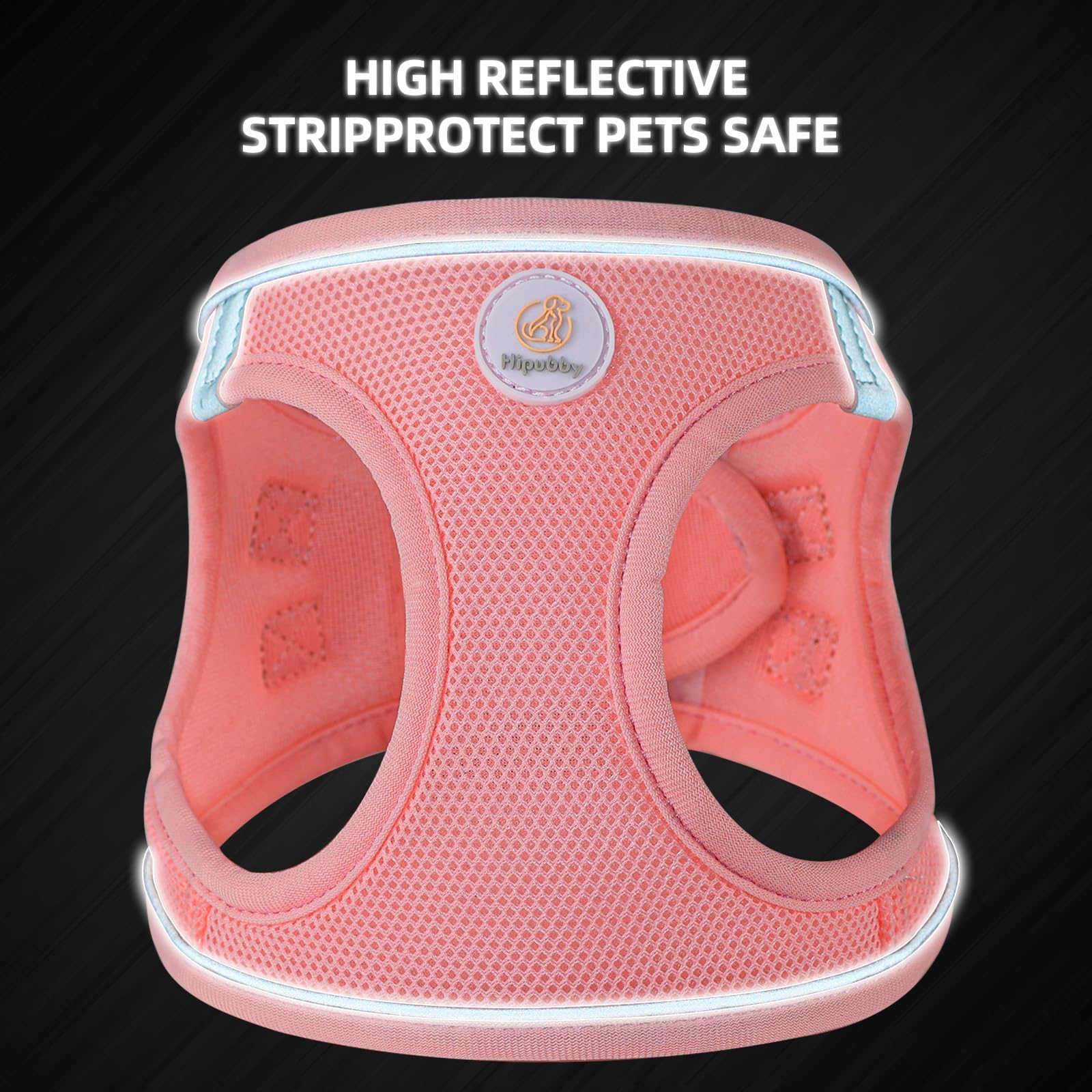 Hipubby fermeture et D-rings métalliques pour attache sécurisée