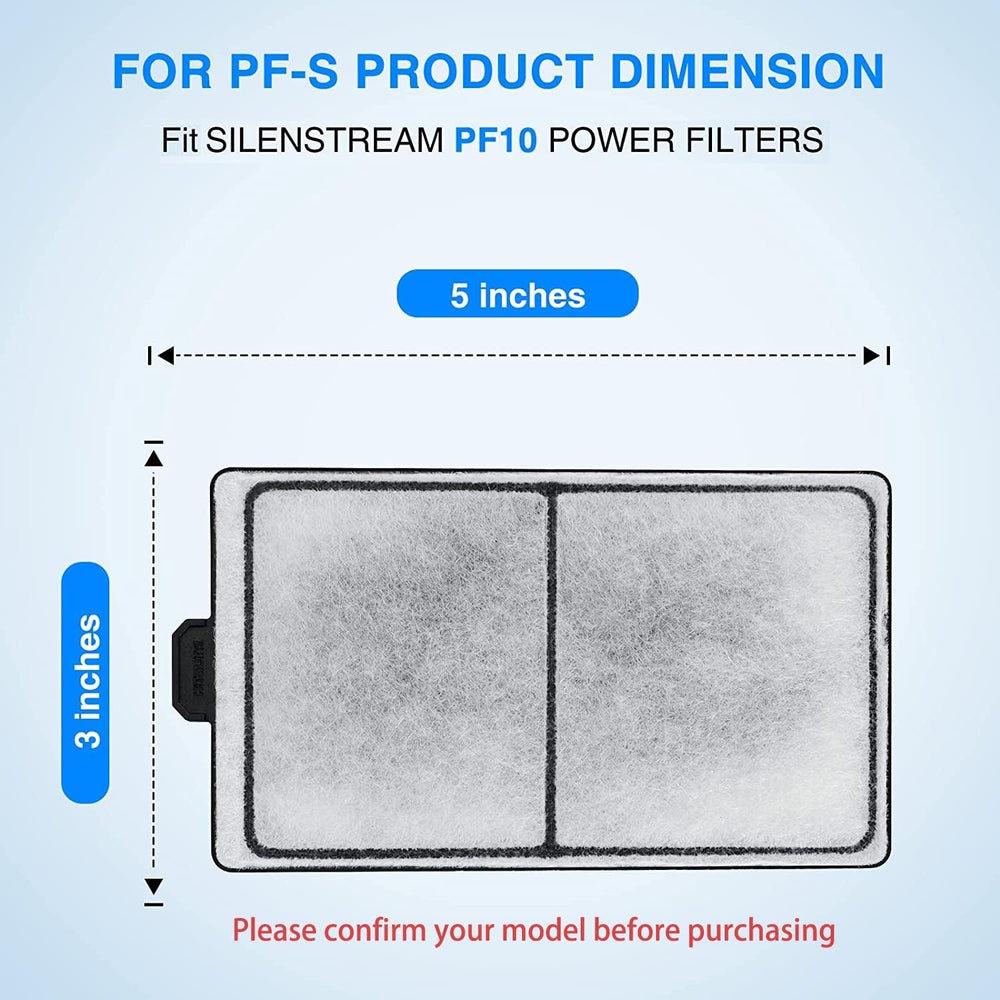HiTauing cartouche PF-S profil coupé révélant trois couches pour filtration efficace